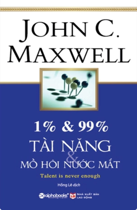 1% & 99% tài năng mồ hôi và nước mắt
