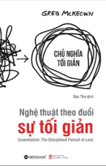 Nghệ thuật theo đuổi sự tối giản 139k