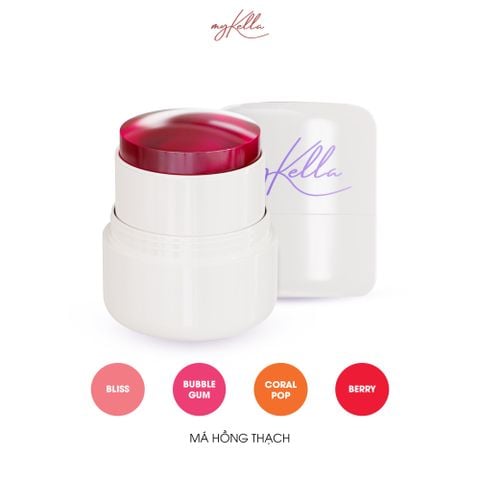 Má hồng thạch myKella - JUICY POP LIP & CHEEK TINT 2in1