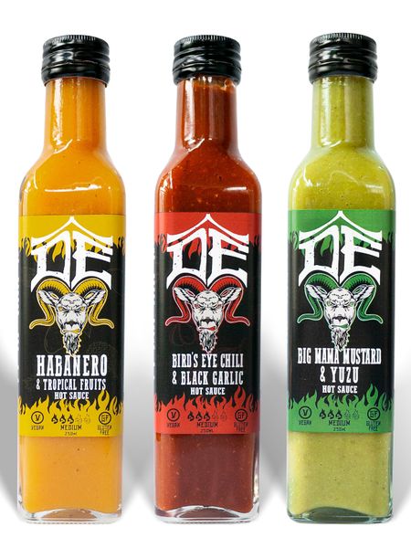  Combo 3 chai tương ớt 3 vị - Red Yellow Green Combo 