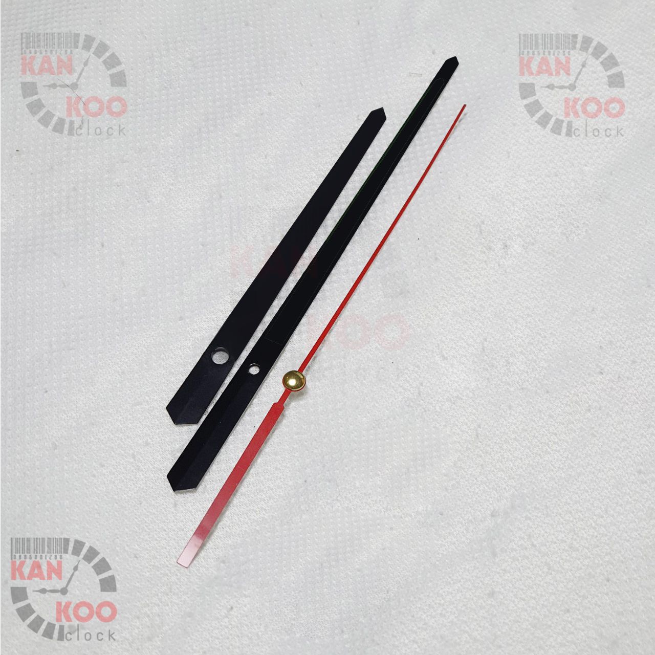 Kim đồng hồ treo tường dạ quang, phát sáng vào ban đêm loại dài 15.2cm mã số K6124 