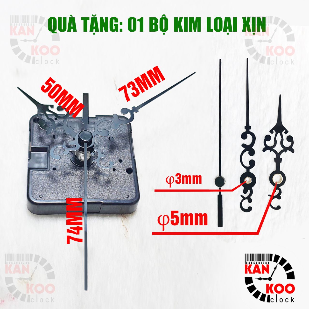  Máy đồng hồ treo tường KIM TRÔI XỊN SUZUKI chính hãng bảo hành 5 năm 