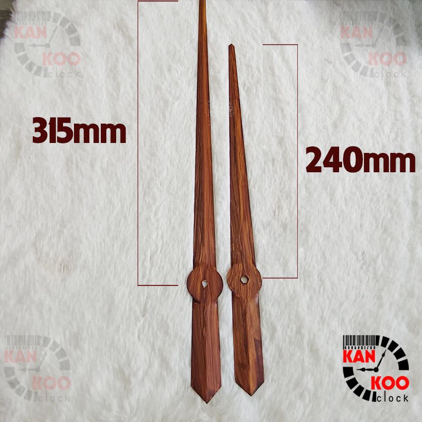  Kim đồng hồ treo tường cỡ lớn cao cấp màu gỗ phù hợp mặt đồng hồ 1 mét đến 1.2 mét 