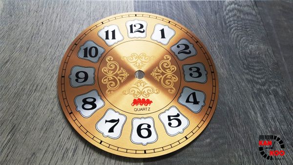  Mặt số Bông đồng hồ treo tường bằng nhôm đường kính 20cm (D20), mã số MS-B20 