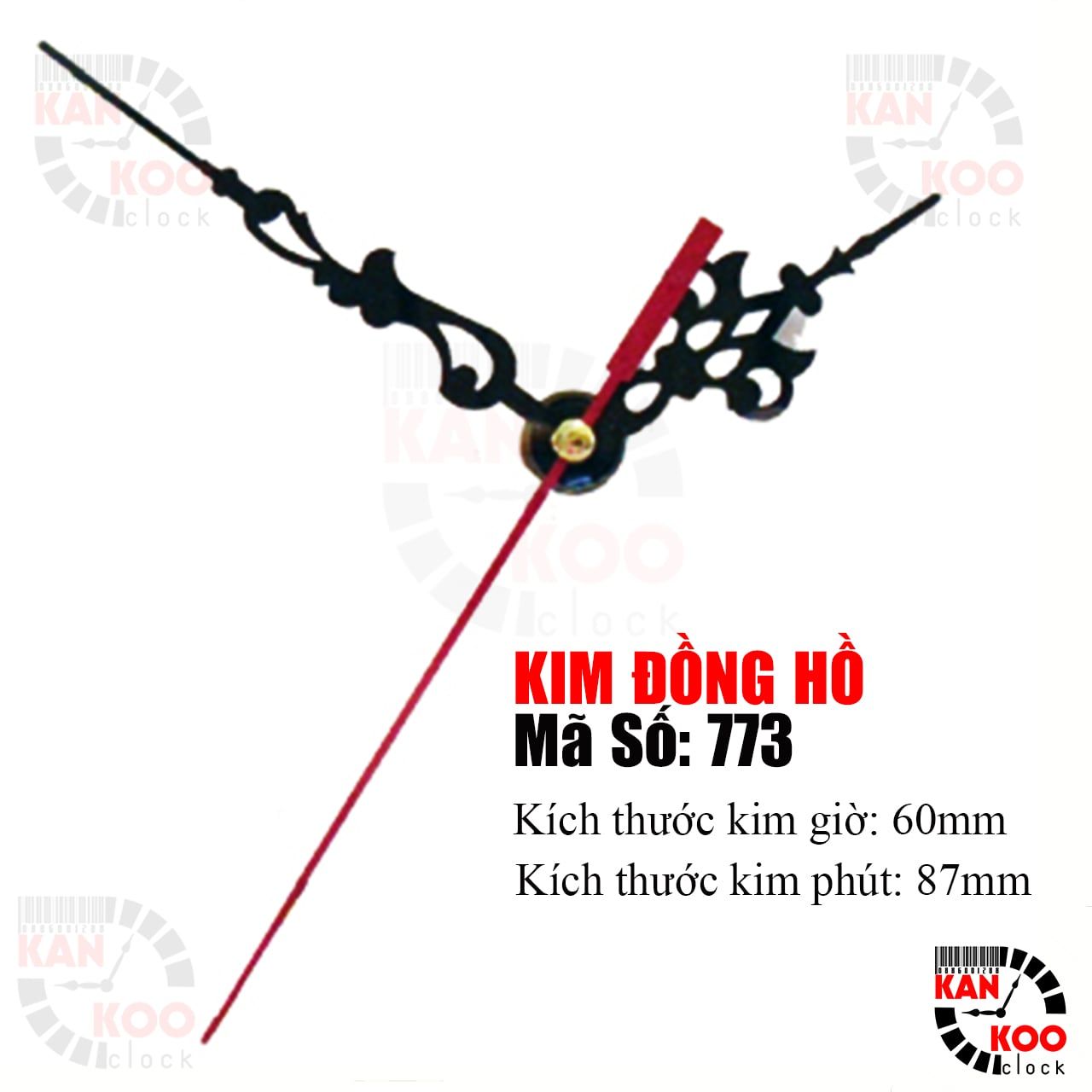  Kim đồng hồ treo tường mã số 773 