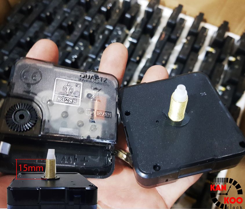  Bộ linh kiện lắp đồng hồ treo tường gỗ 04 món 