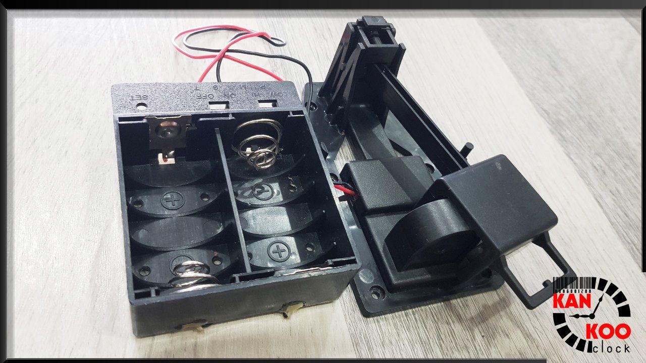  Máy lắc dao động cho đồng hồ treo tường loại lớn dùng 2 pin đại 