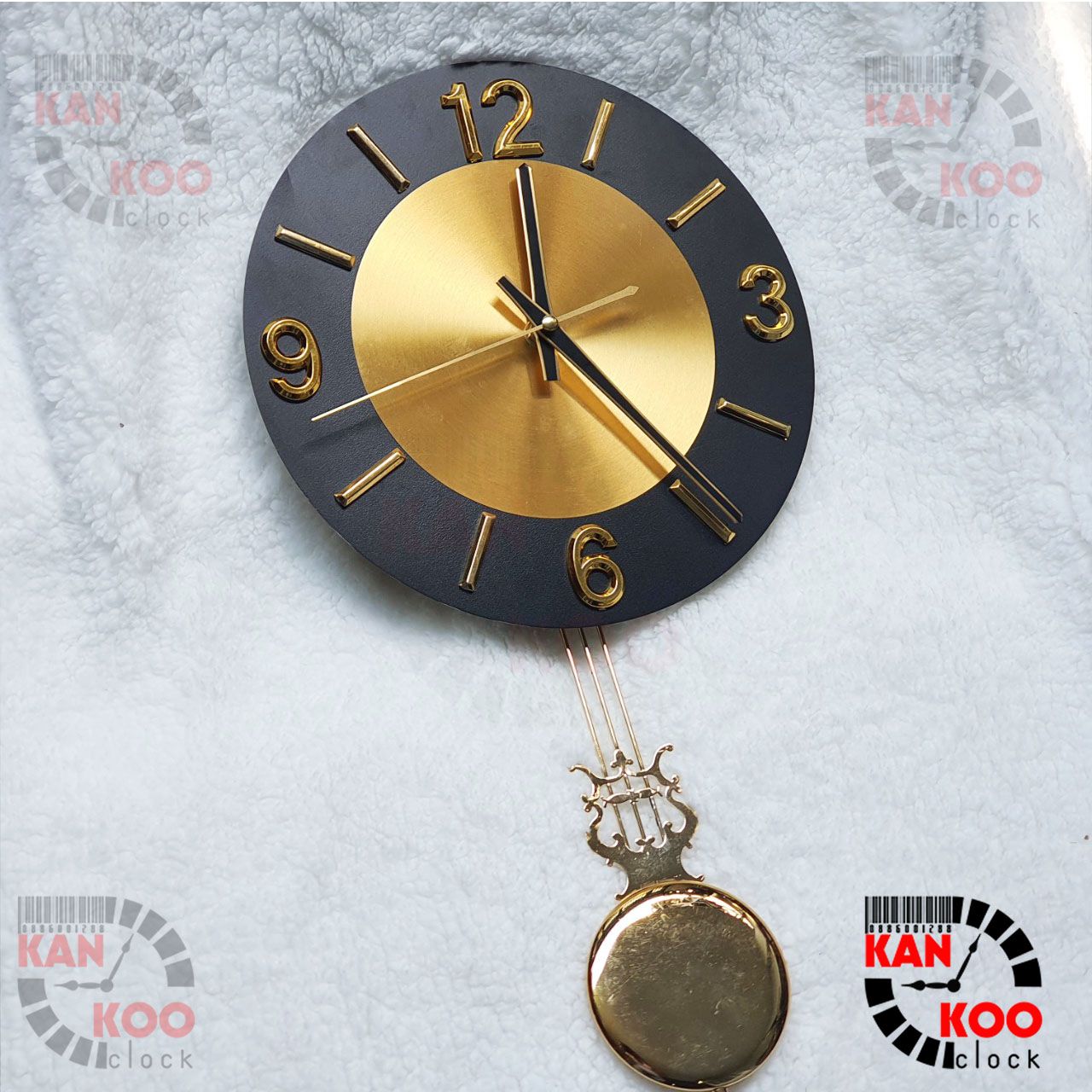  Đồng hồ treo tường kim loại Kankoo-025 BẢO HÀNH 2 NĂM 