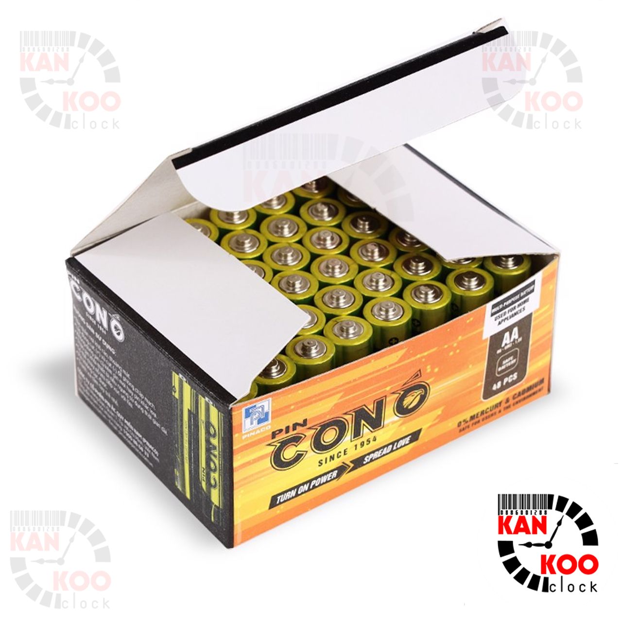  Pin CON Ó AA (2A-1.5V) chính hãng Pinaco, loại mới- CHẤT LƯỢNG CAO 
