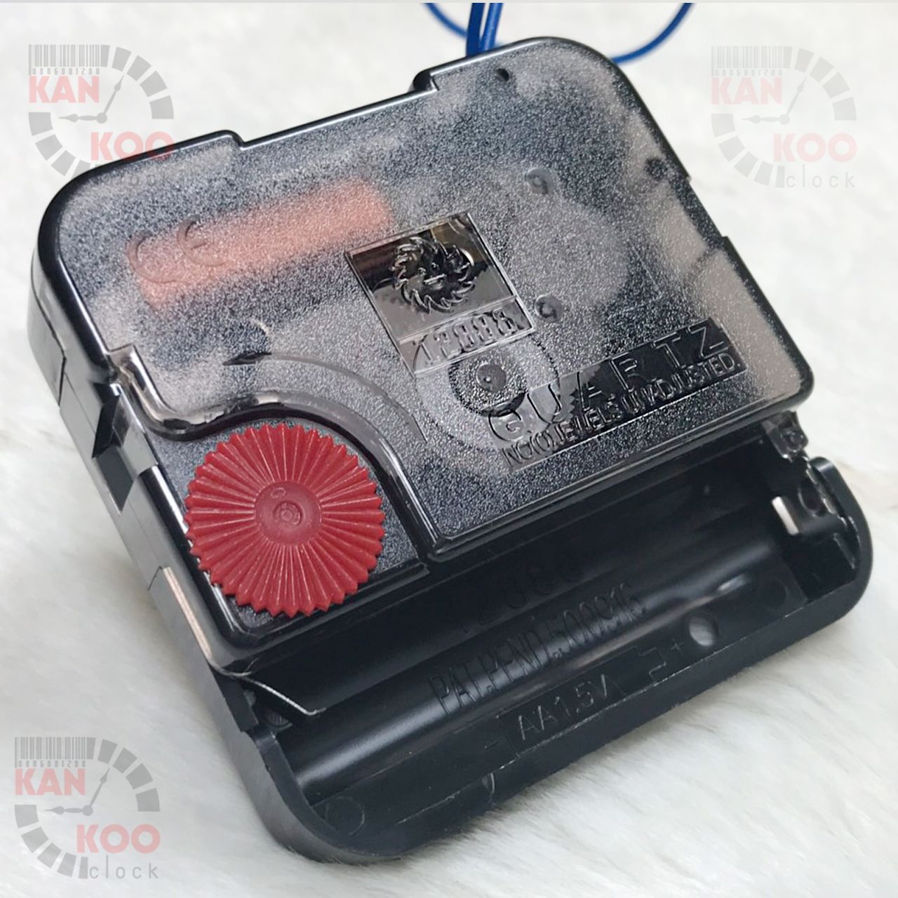  Máy đồng hồ treo tường KIM TRÔI CỐT DÀI có 2 dây gắn chung bộ phát nhạc chuông, điểm giờ loại XỊN 12888 bánh xe đỏ chính hãng Taiwan 