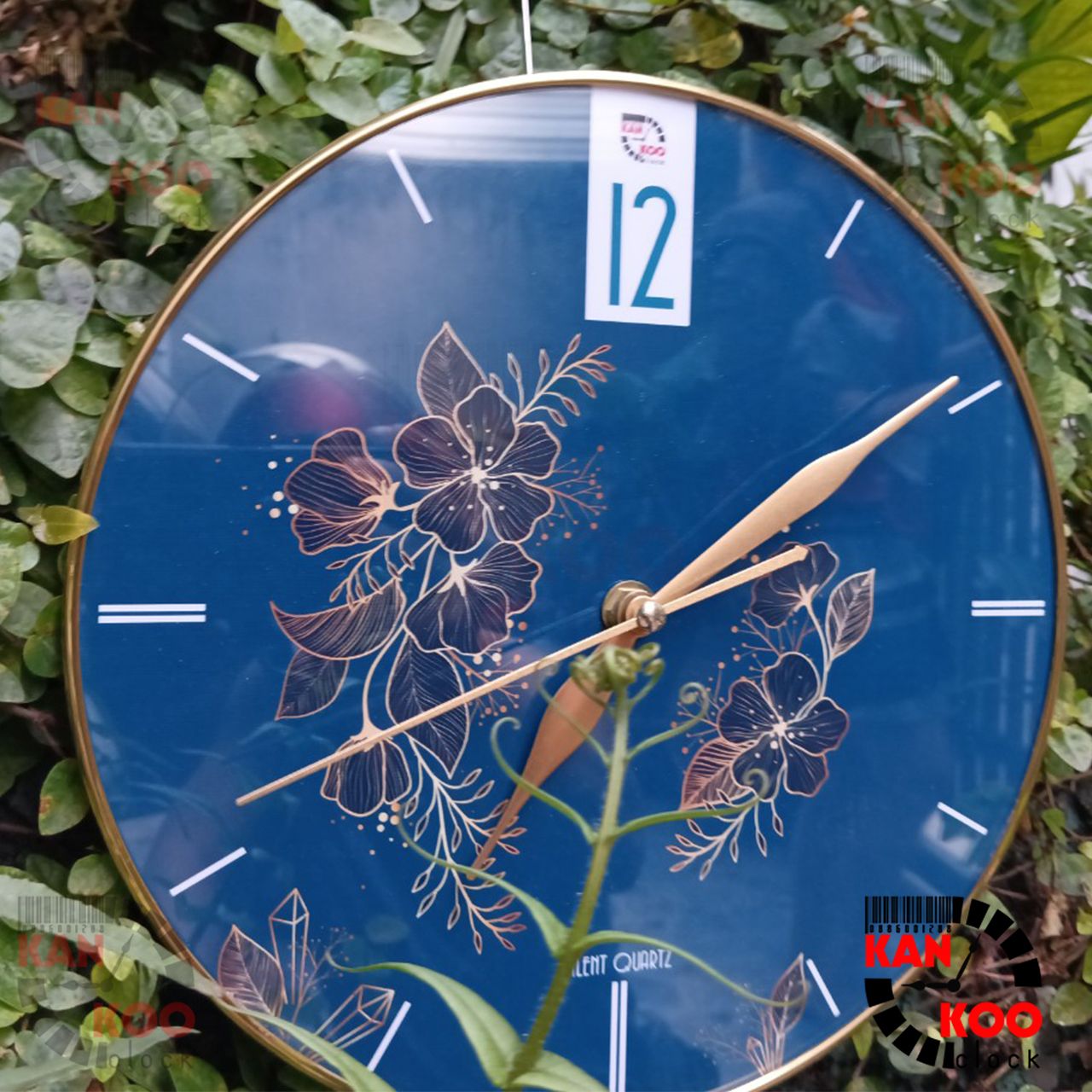  Đồng hồ treo tường tráng gương KANKOO- 007 bảo hành chính hãng 12 tháng 