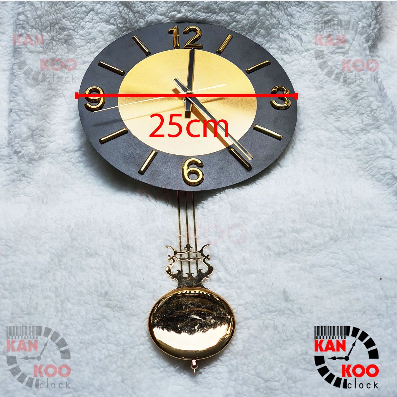  Đồng hồ treo tường kim loại Kankoo-025 BẢO HÀNH 2 NĂM 