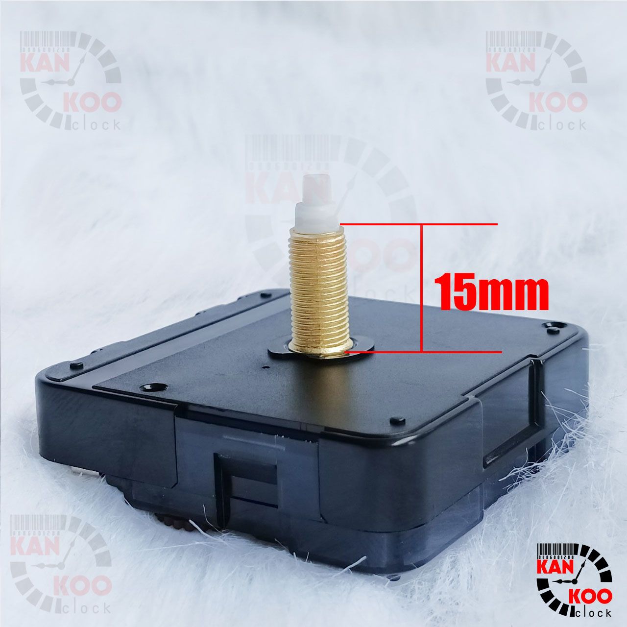  Máy đồng hồ treo tường kim trôi hiệu TEKKEN XỊN  mã 8828-S3 cốt 22mm (trục đồng 15mm) bảo hành 02 năm 