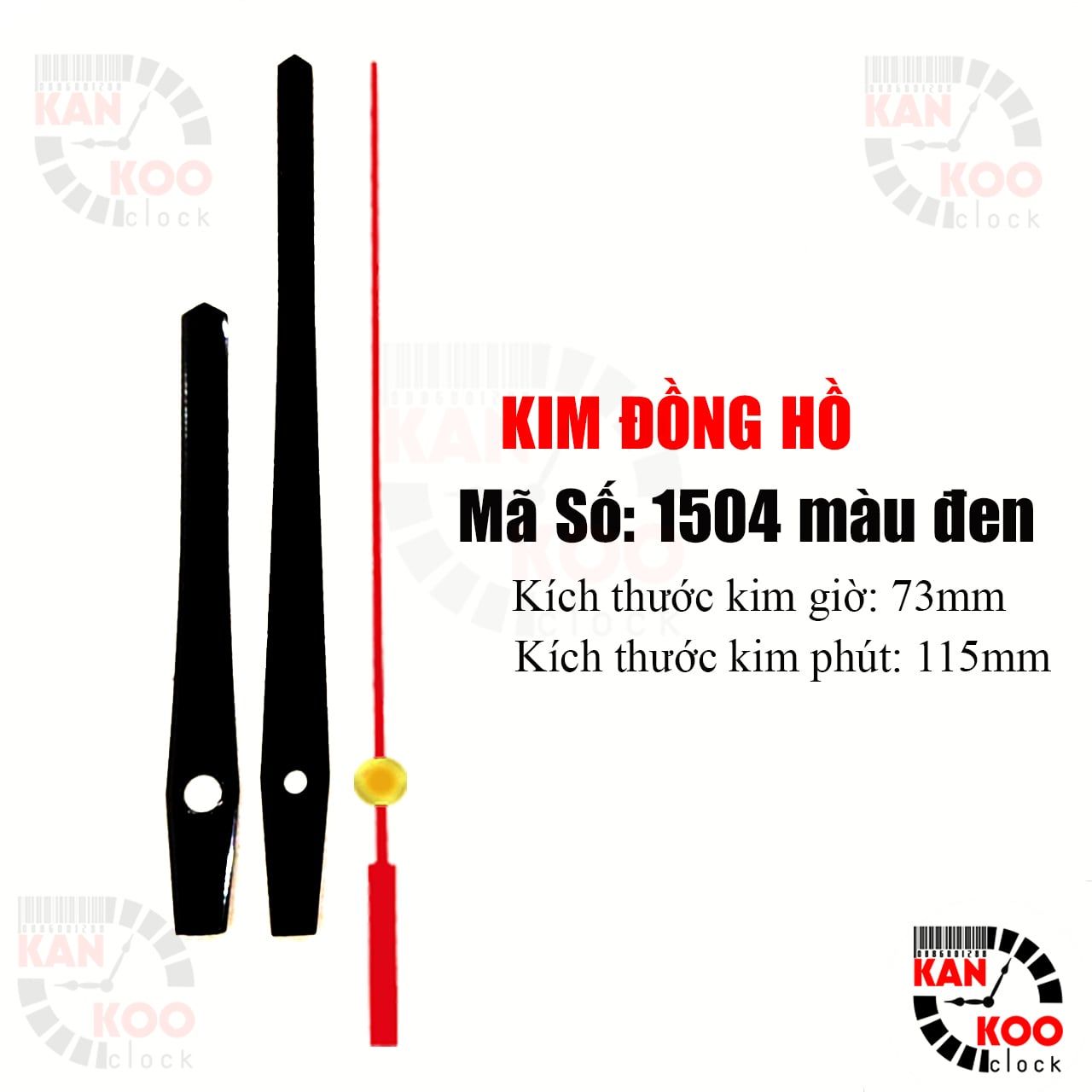  Kim đồng hồ treo tường Kankoo Clock mã số 1504 