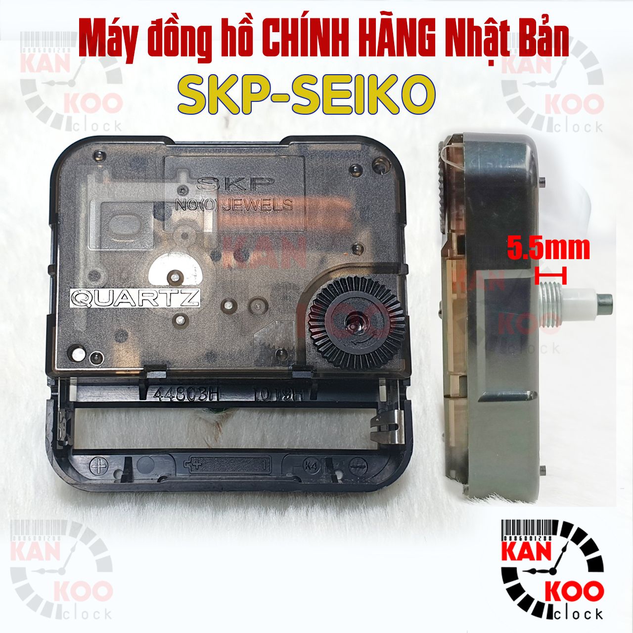  Máy đồng hồ treo tường SKP Nhật KIM GIẬT chính hãng Seiko bảo hành 5 năm 