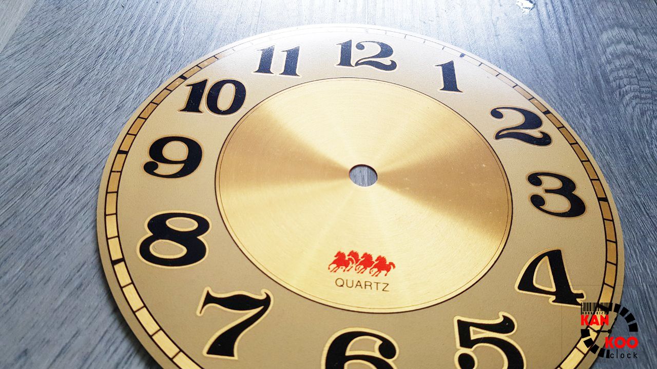  Mặt số đồng hồ NHỤ ĐỒNG treo tường bằng nhôm đường kính 20cm (D20), mã số MS-NĐ20 