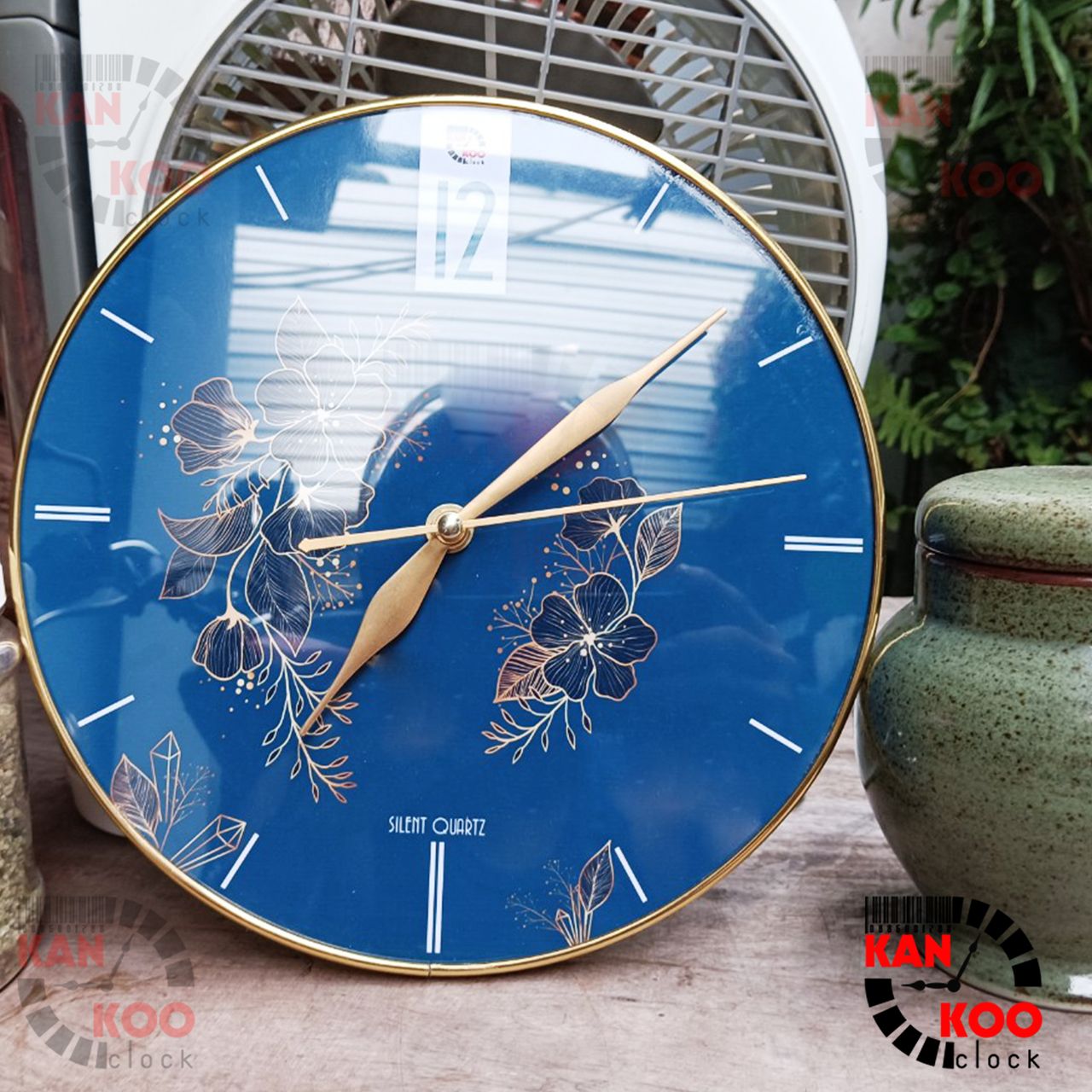  Đồng hồ treo tường tráng gương KANKOO- 007 bảo hành chính hãng 12 tháng 