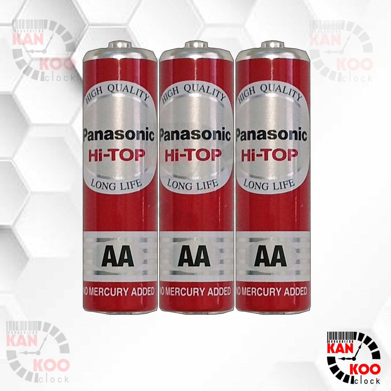  Pin tiểu PANASONIC màu đỏ loại xịn (loại 2A-1.5V) chính hãng bảo hành 36 tháng dùng cho đồng hồ treo tường thông dụng 