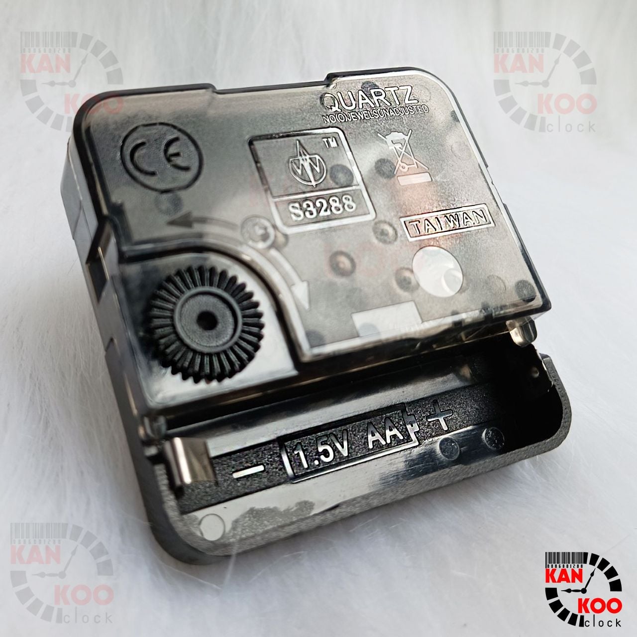  Máy đồng hồ treo tường kim trôi Taiwan S3288 cốt 18mm (trục đồng 10mm) bảo hành 12 tháng 
