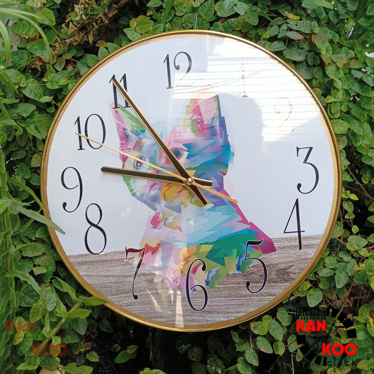  Đồng hồ treo tường tráng gương KANKOO- 007 bảo hành chính hãng 12 tháng 