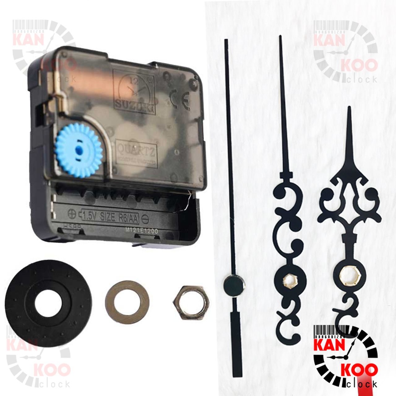  Máy đồng hồ treo tường KIM TRÔI XỊN SUZUKI chính hãng bảo hành 5 năm 