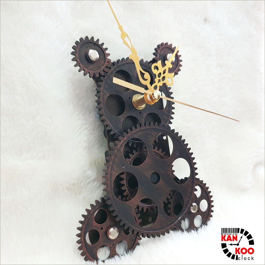  Bộ bánh răng đồng hồ treo tường (Gear Clock) chuyển động liên tục ( Bộ 7 bánh răng) 