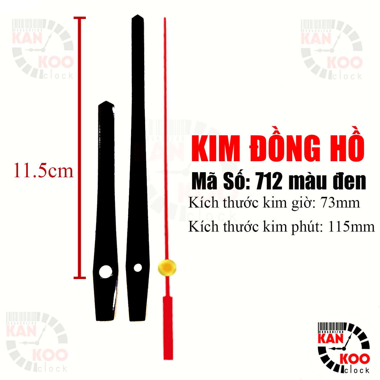  Kim đồng hồ treo tường Kankoo Clock mã số 1504 
