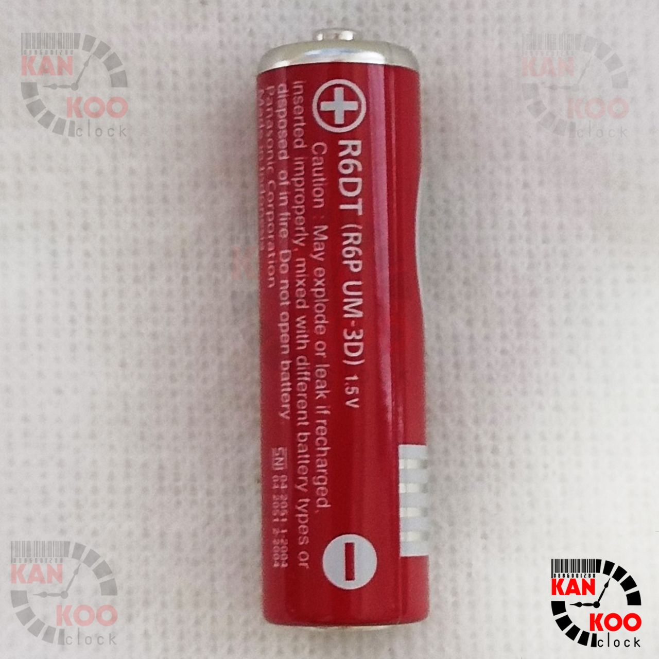  Pin tiểu PANASONIC màu đỏ loại xịn (loại 2A-1.5V) chính hãng bảo hành 36 tháng dùng cho đồng hồ treo tường thông dụng 