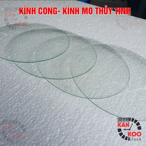 Kính CONG (MO) hình TRÒN 17CM-39CM(bằng thủy tinh 2-3mm) dùng cho đồng hồ treo tường, đồng hồ cổ, đồng hồ treo tường 