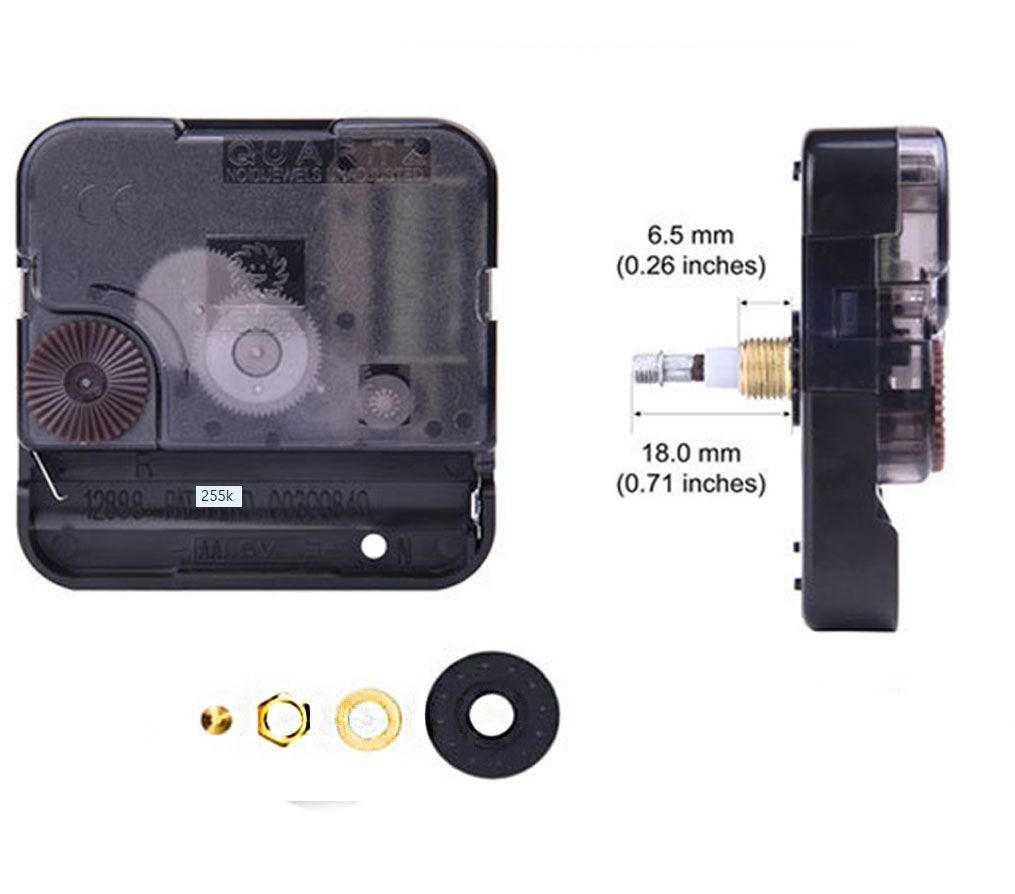  (COMBO 07) Phụ kiện lắp đồng hồ treo tường cỡ lớn, dùng cho đồng hồ 80cm đến 1 mét, 1.2 mét, Kankoo Clock bảo hành 24 tháng 