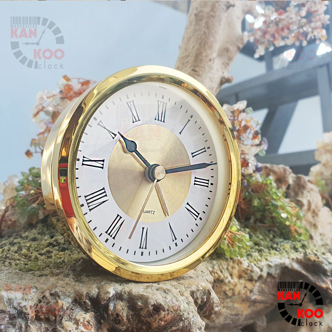  Đồng hồ để bàn 89mm, máy đồng hồ đẻ bàn 8.9cm, phụ kiền dùng lắp đồng hồ gỗ để bàn làm phụ kiện đồng hồ để bàn 