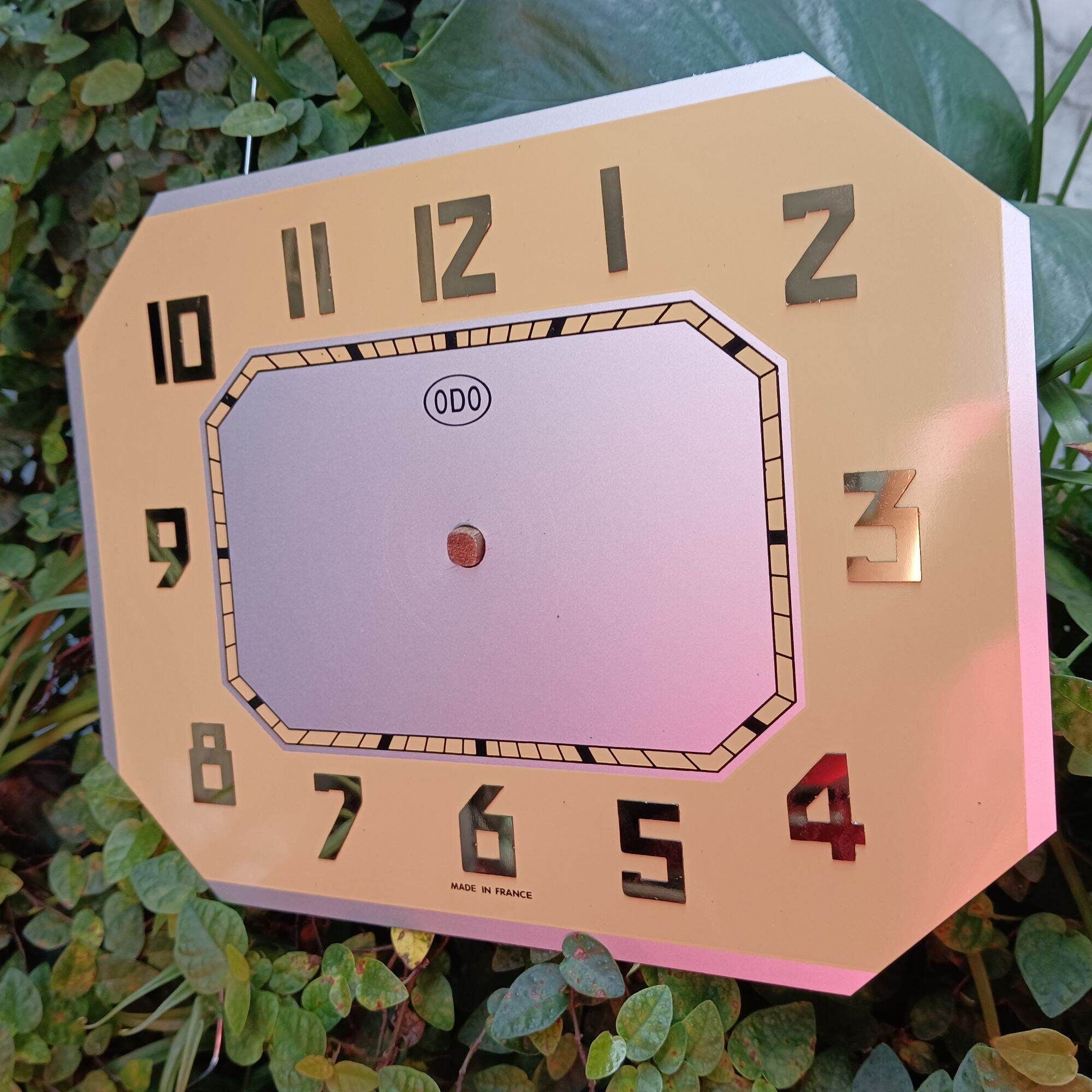  Mặt số nhôm đồng hồ Odo, mặt bát giác ngang Kankoo Clock 