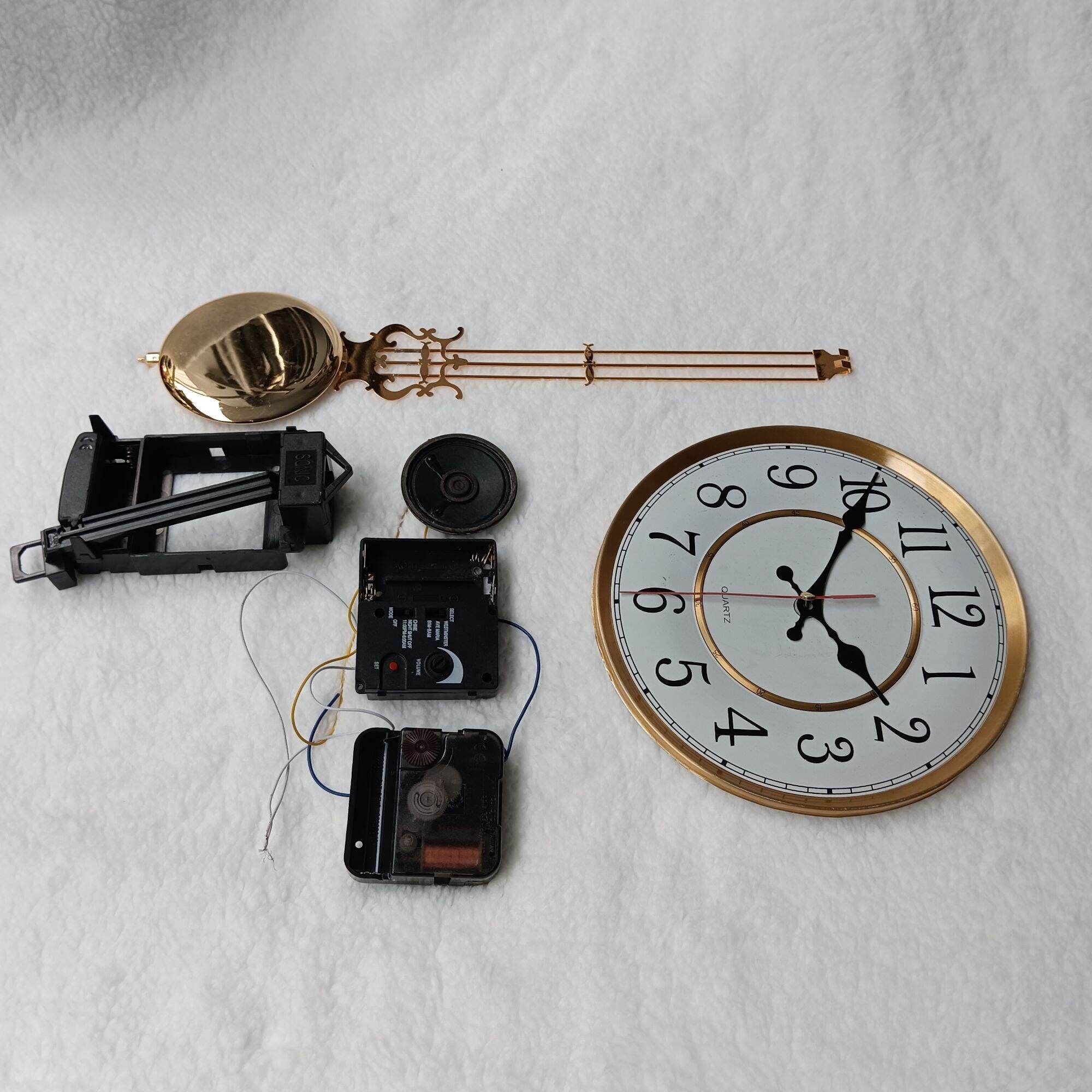  [COMBO 06] SIÊU GIẢM GIÁ cho 7 món linh kiện lắp đồng hồ treo tường, đồng hồ gỗ lũa, DIY 