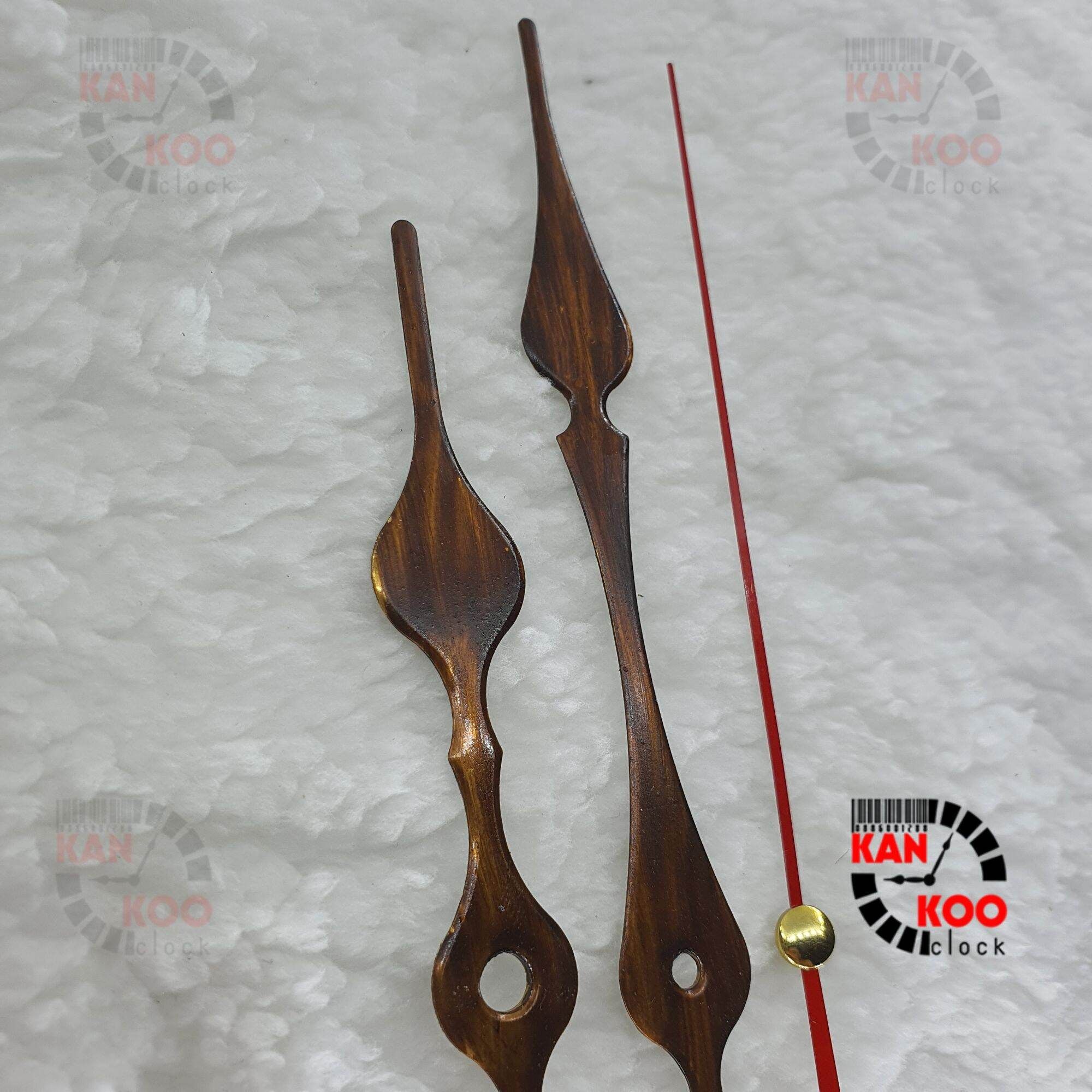  Kim đồng hồ treo tường vân gỗ mã số K8096, phù hợp đồng hồ treo tường đường kính 28cm đến 35cm 