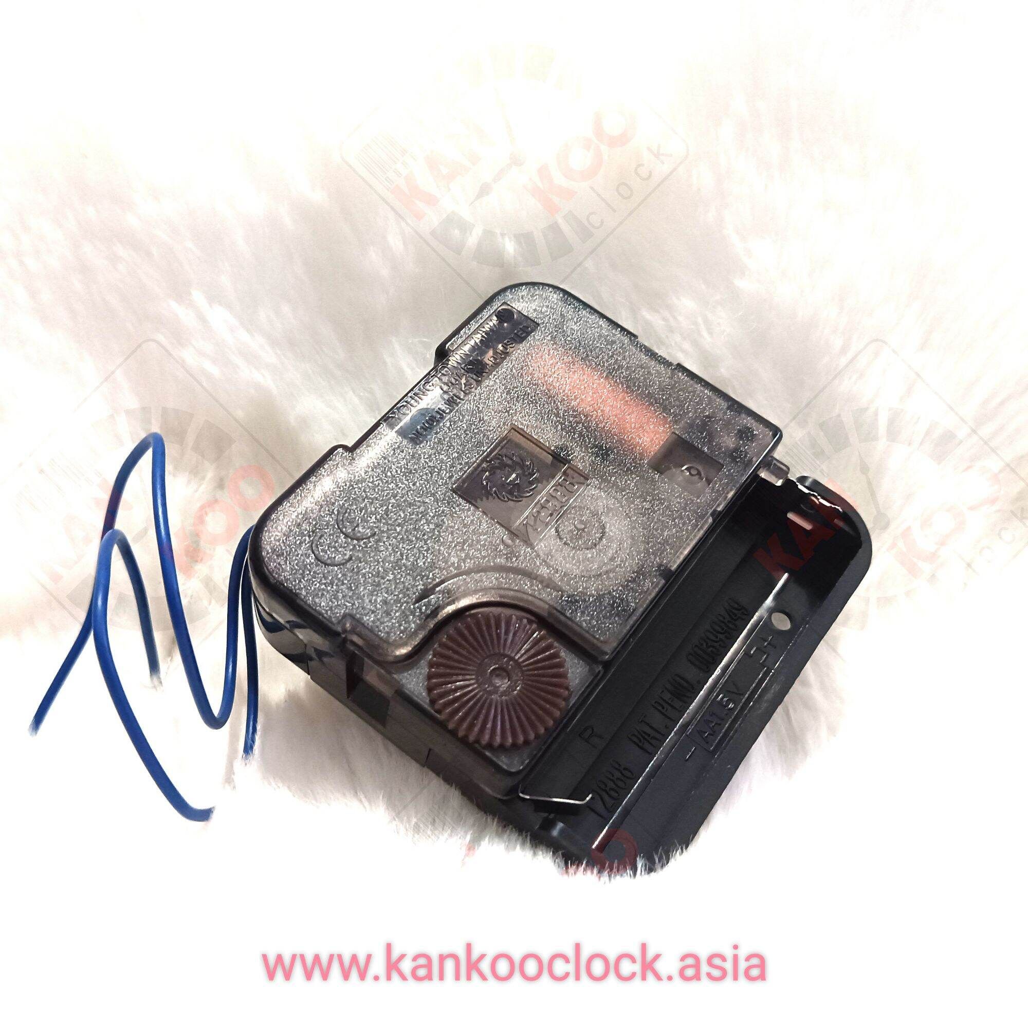  Máy đồng hồ treo tường 2 dây gắn chung bộ phát nhạc chuông, điểm giờ loại XỊN 12888 