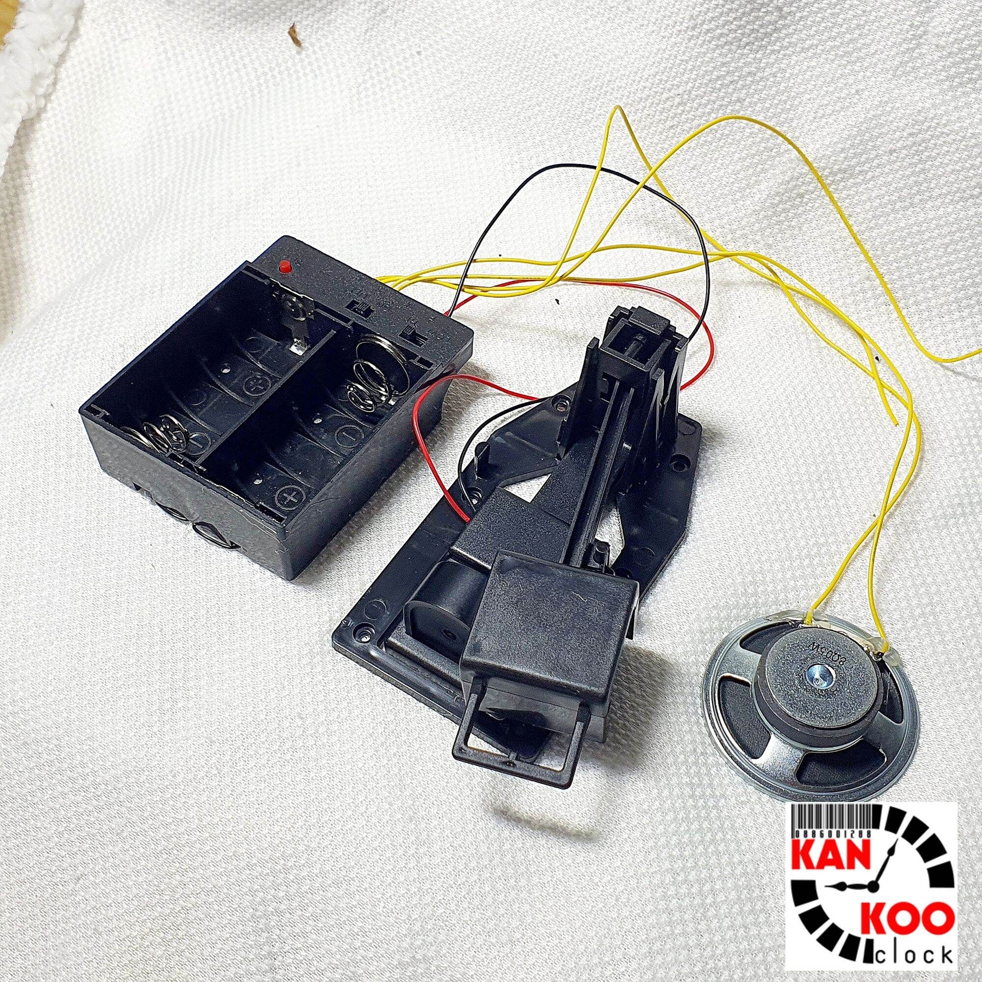  Bộ phát nhạc chuông điểm giờ có nghỉ đêm loại lớn, 2 pin đại, máy mắc lớn dùng cho cây lắc 60cm, 90cm 