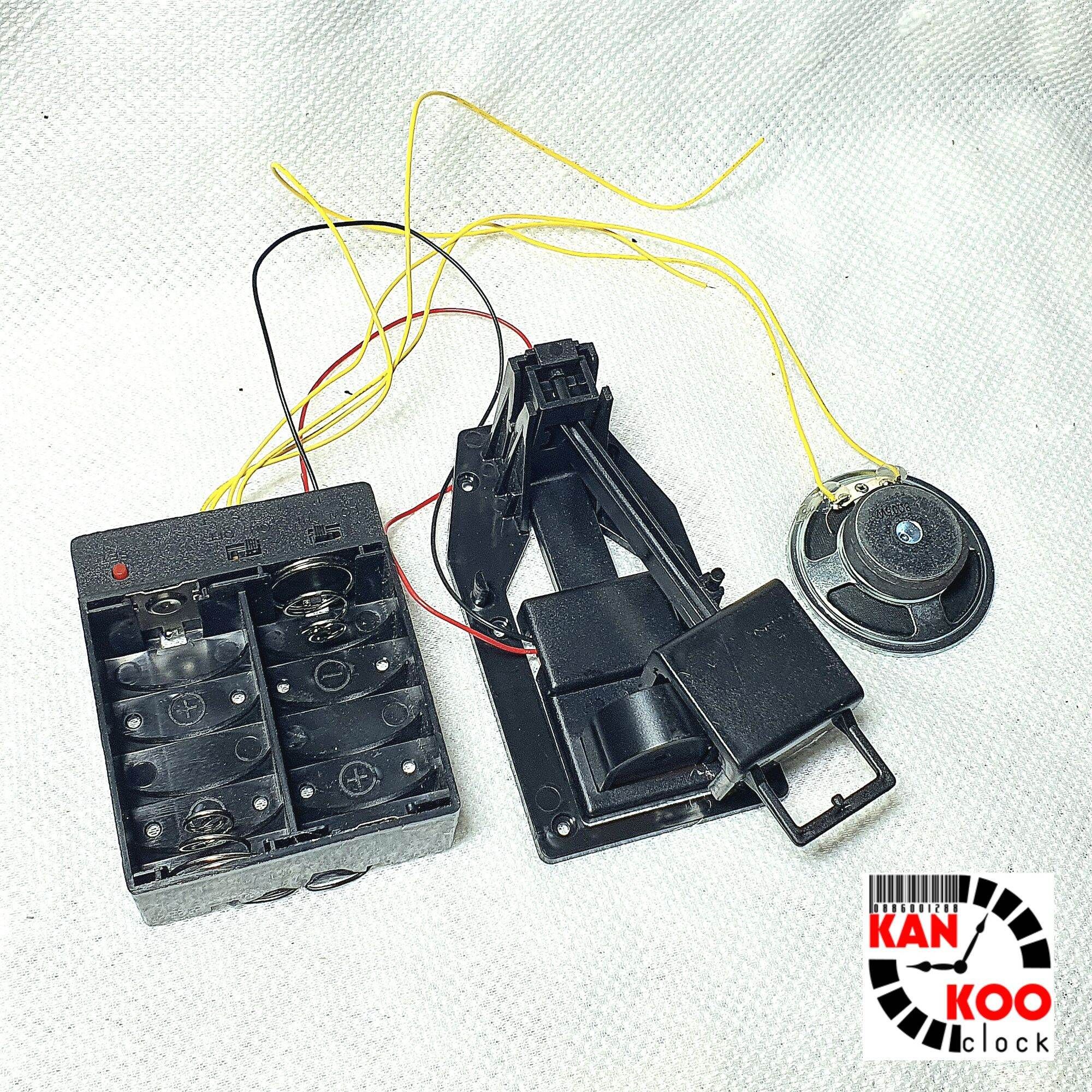  Bộ phát nhạc chuông điểm giờ có nghỉ đêm loại lớn, 2 pin đại, máy mắc lớn dùng cho cây lắc 60cm, 90cm 