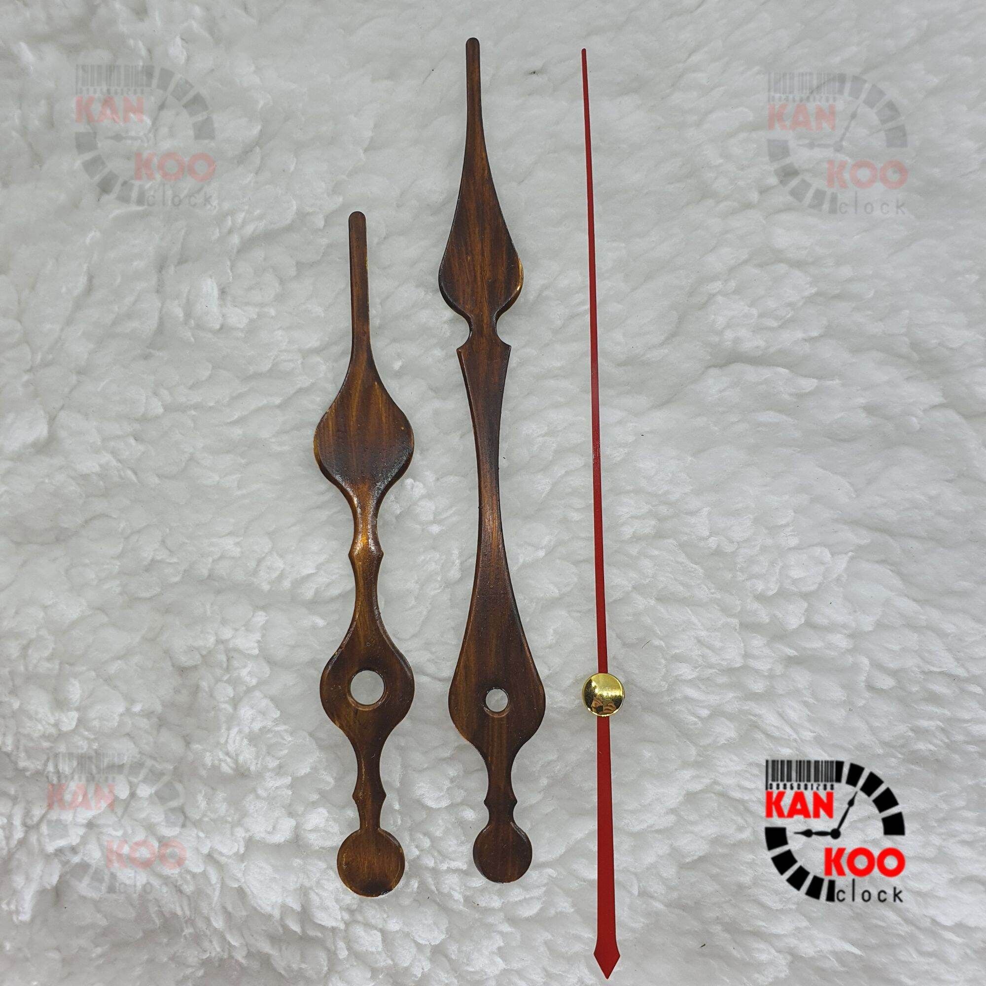  Kim đồng hồ treo tường vân gỗ mã số K8096, phù hợp đồng hồ treo tường đường kính 28cm đến 35cm 