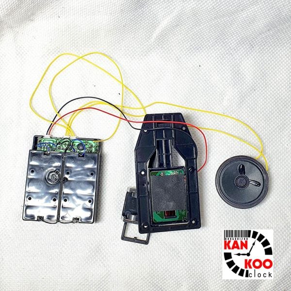  Bộ phát nhạc chuông điểm giờ có nghỉ đêm loại lớn, 2 pin đại, máy mắc lớn dùng cho cây lắc 60cm, 90cm 