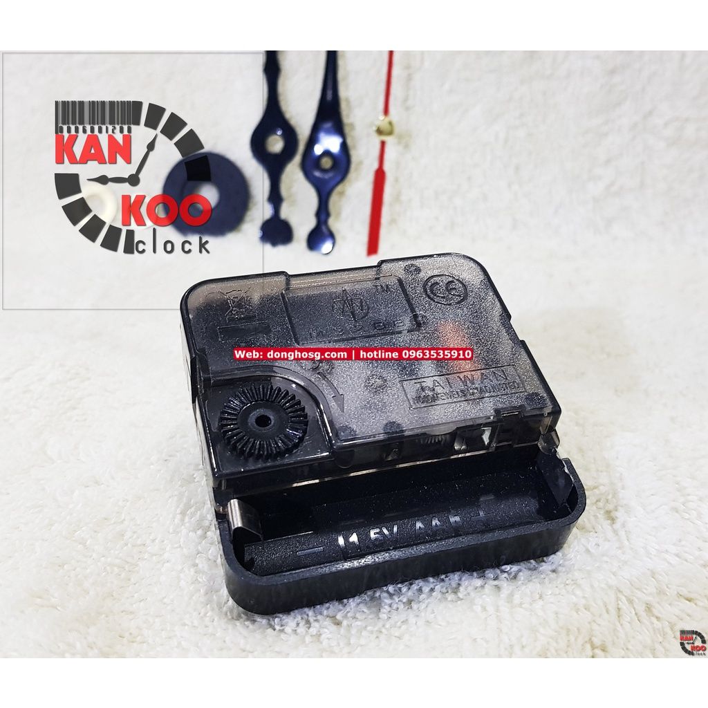  Máy đồng hồ treo tường Taiwan kim giật M3288 (Quartz) 