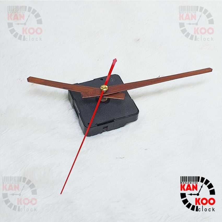  Kim đồng hồ treo tường cao cấp vân gỗ- mã số KG-1504 phù hợp mặt đồng hồ 25cm đến 35cm 