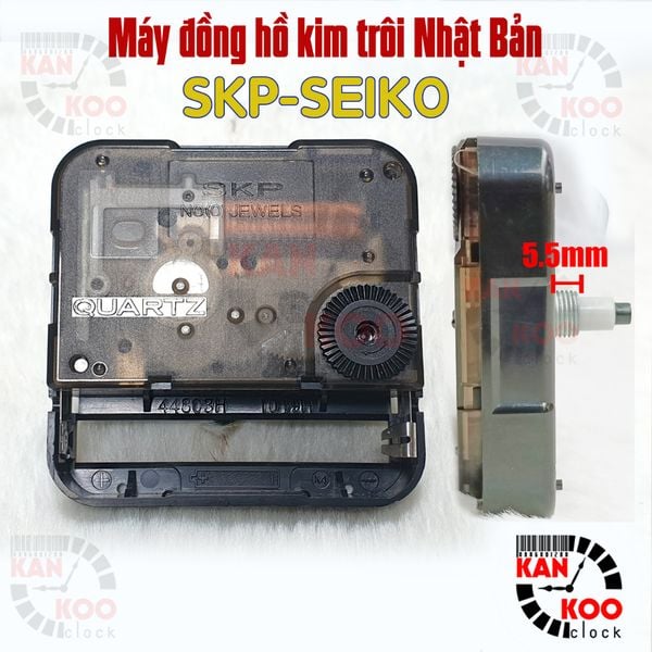  Máy đồng hồ treo tường KIM TRÔI hiệu SKP SEIKO Nhật chính hãng - bảo hành 5 năm 