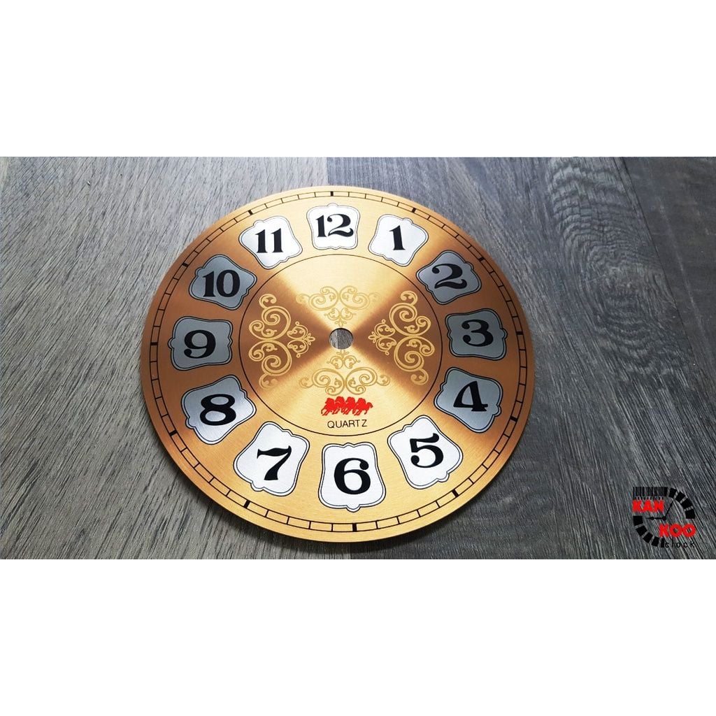  Mặt số đồng hồ bằng nhôm đường kính 16cm - Mặt số đồng hồ 16cm 