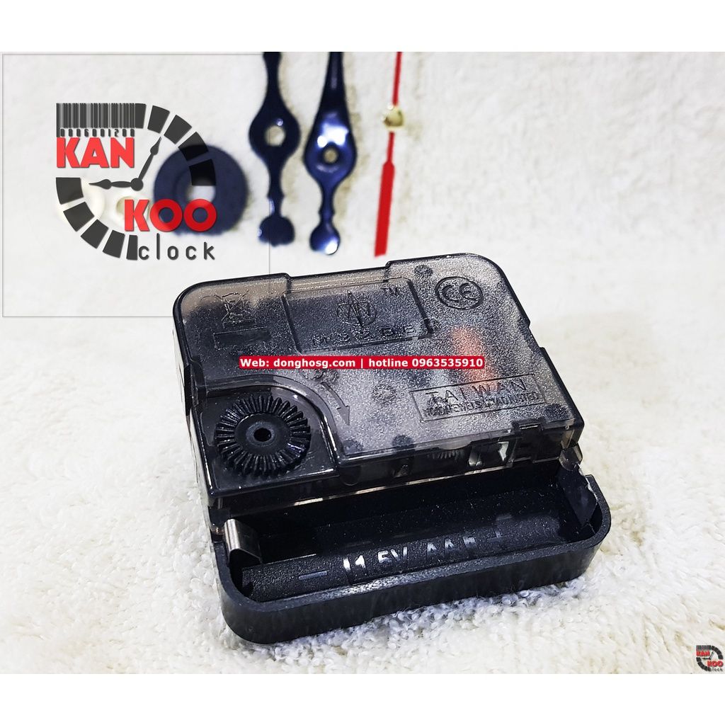  Máy đồng hồ treo tường Taiwan kim giật M3288 (Quartz) 