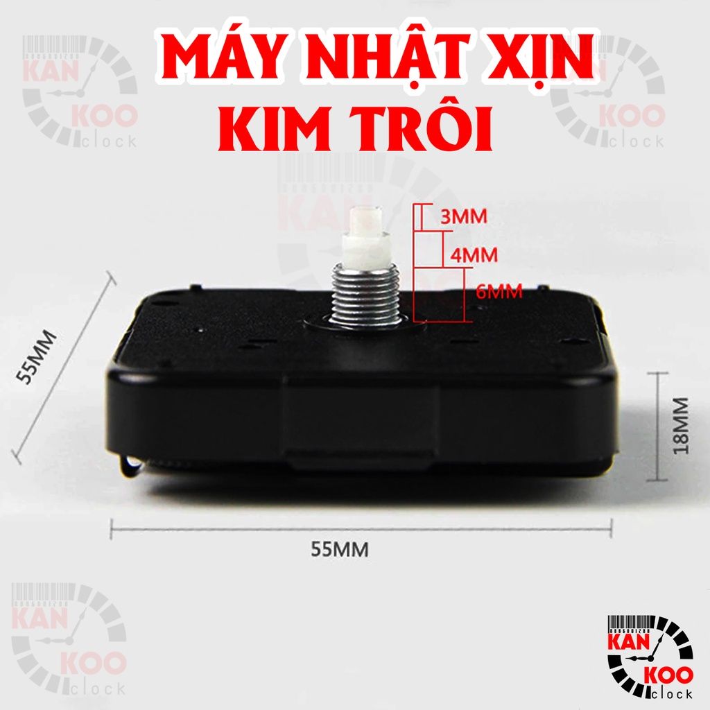  Máy đồng hồ treo tường Nhật Bản chính hãng Shinfuku bảo hành 5 năm 