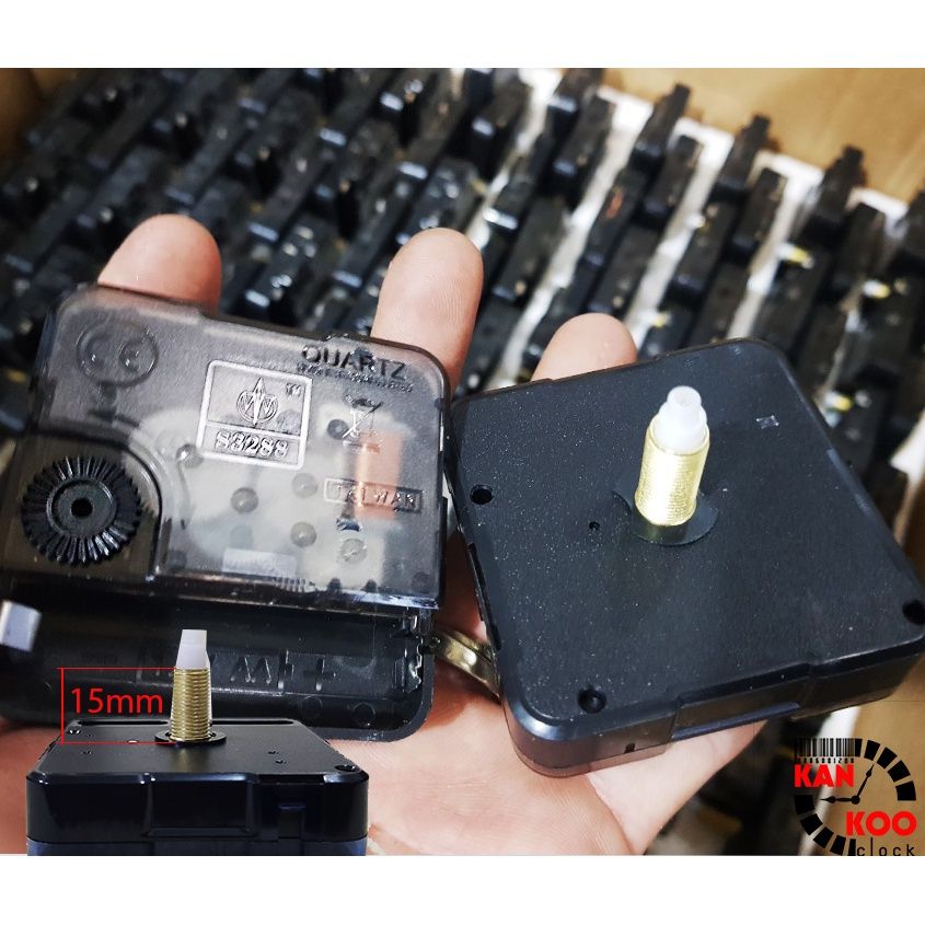  Bộ linh kiện lắp đồng hồ treo tường gỗ 04 món 