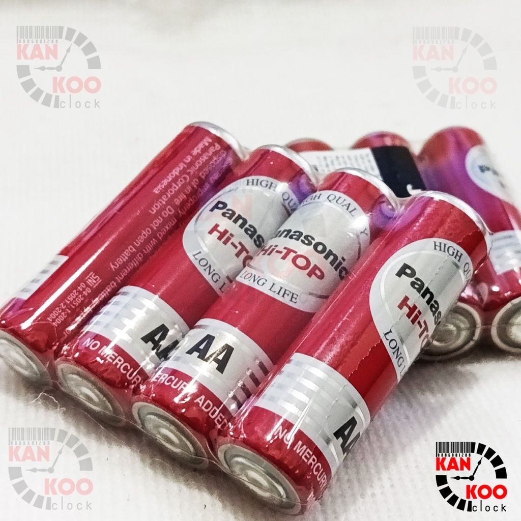  Pin tiểu AA PANASONIC INDONESIA màu đỏ (2A-1.5V) chính hãng bảo hành 36 tháng 