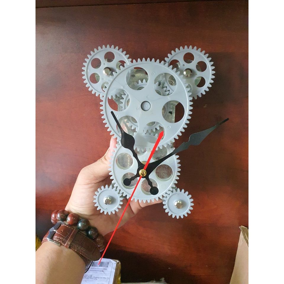  Bộ bánh răng đồng hồ treo tường (Gear Clock) chuyển động liên tục ( Bộ 7 bánh răng) 