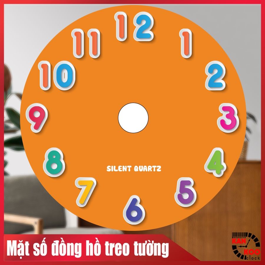  Mặt số đồng hồ để bàn cỡ nhỏ (đường kính 6cm) đa dạng mẫu mã cho quý khách lựa chọn 