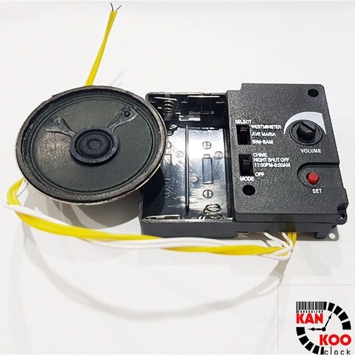  Bộ máy phát nhạc chuông điểm giờ cho đồng hồ treo tường 3 kiểu nhạc- có chế độ nghỉ đêm LOẠI 1 BẢO HÀNH CHÍNH HÃNG 24T 